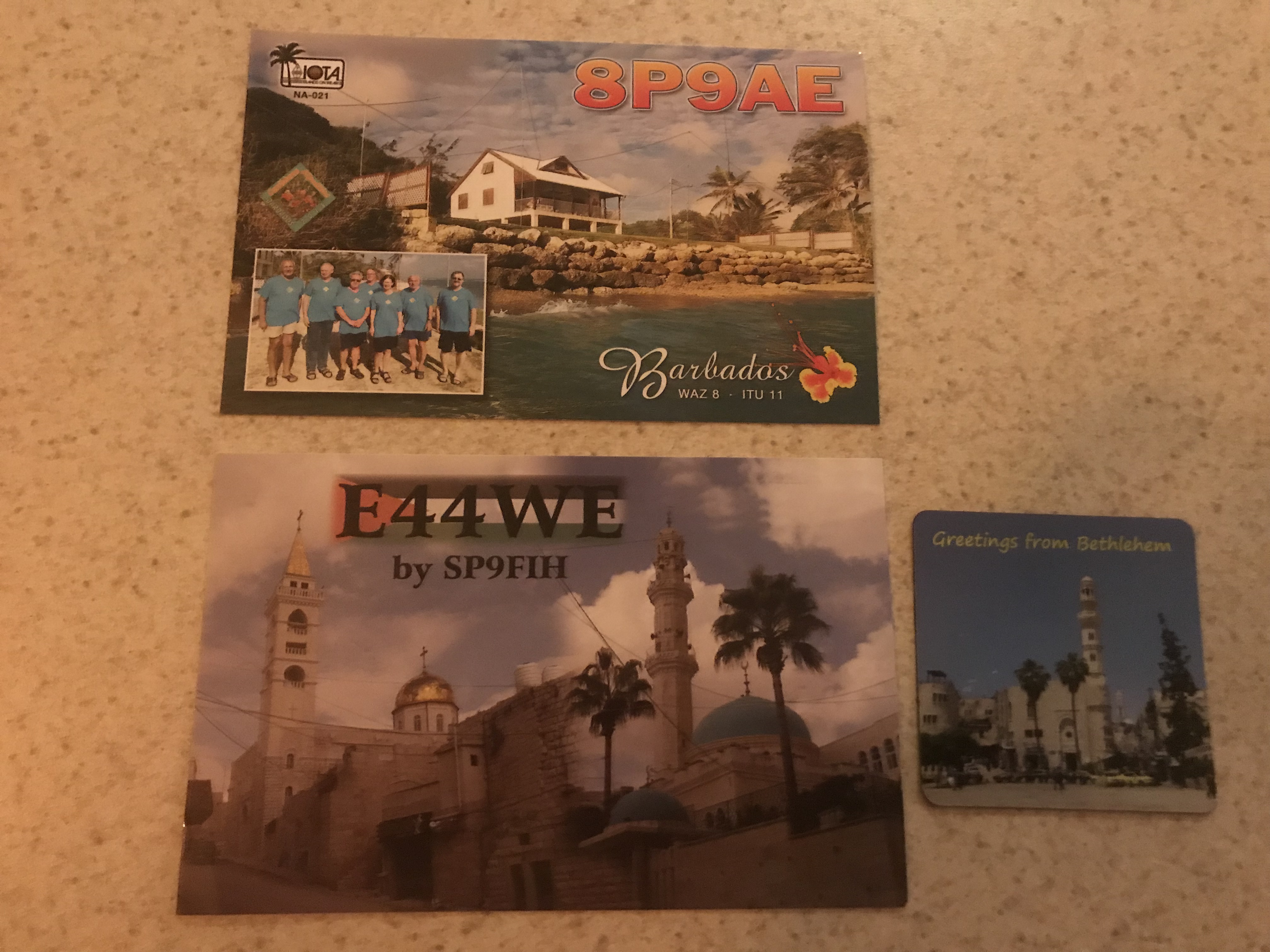 New QSL cards