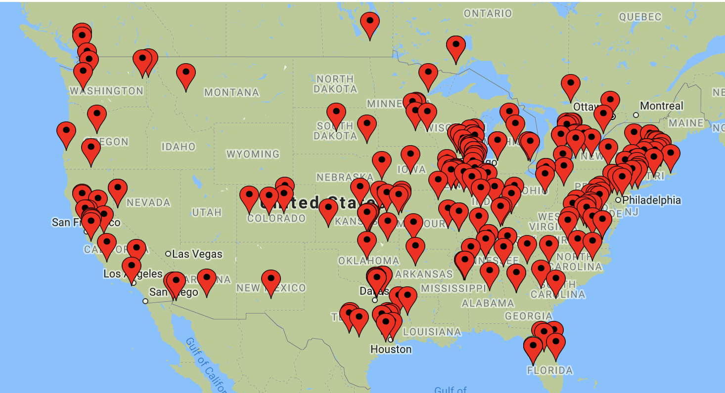 NAQP RTTY Feb 2019 contest - 254 contacts!