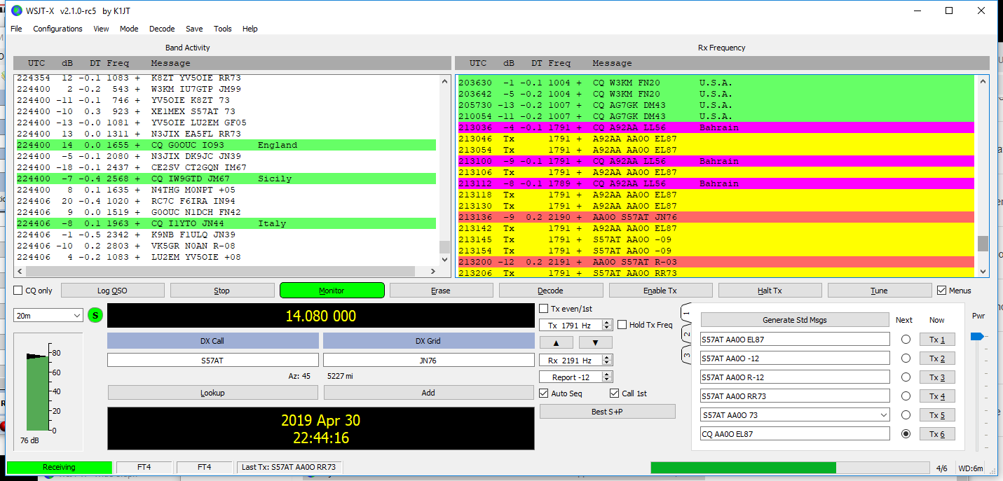 New FT4 mode released - Radio Blog