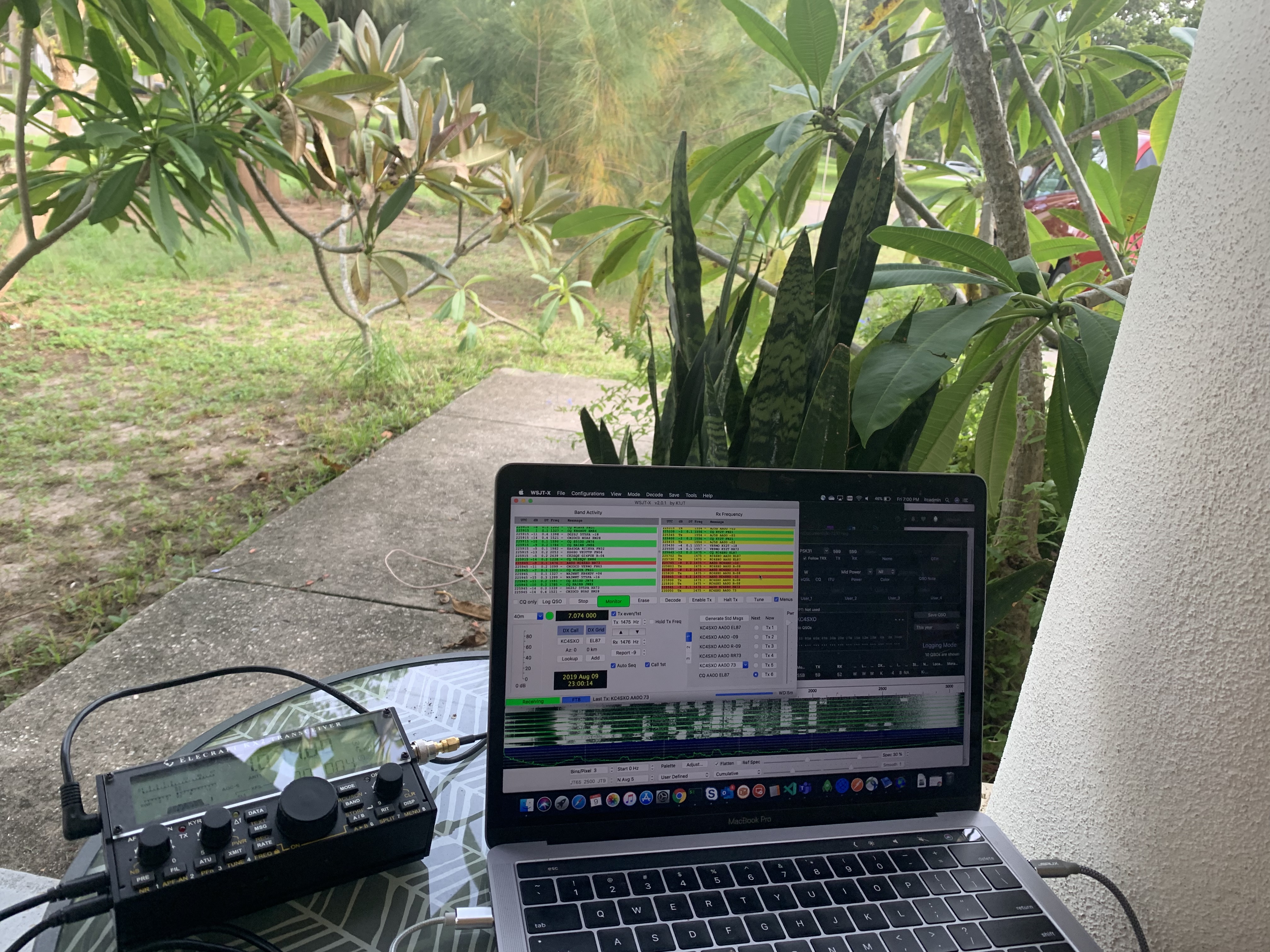 New portable transceiver, KX2