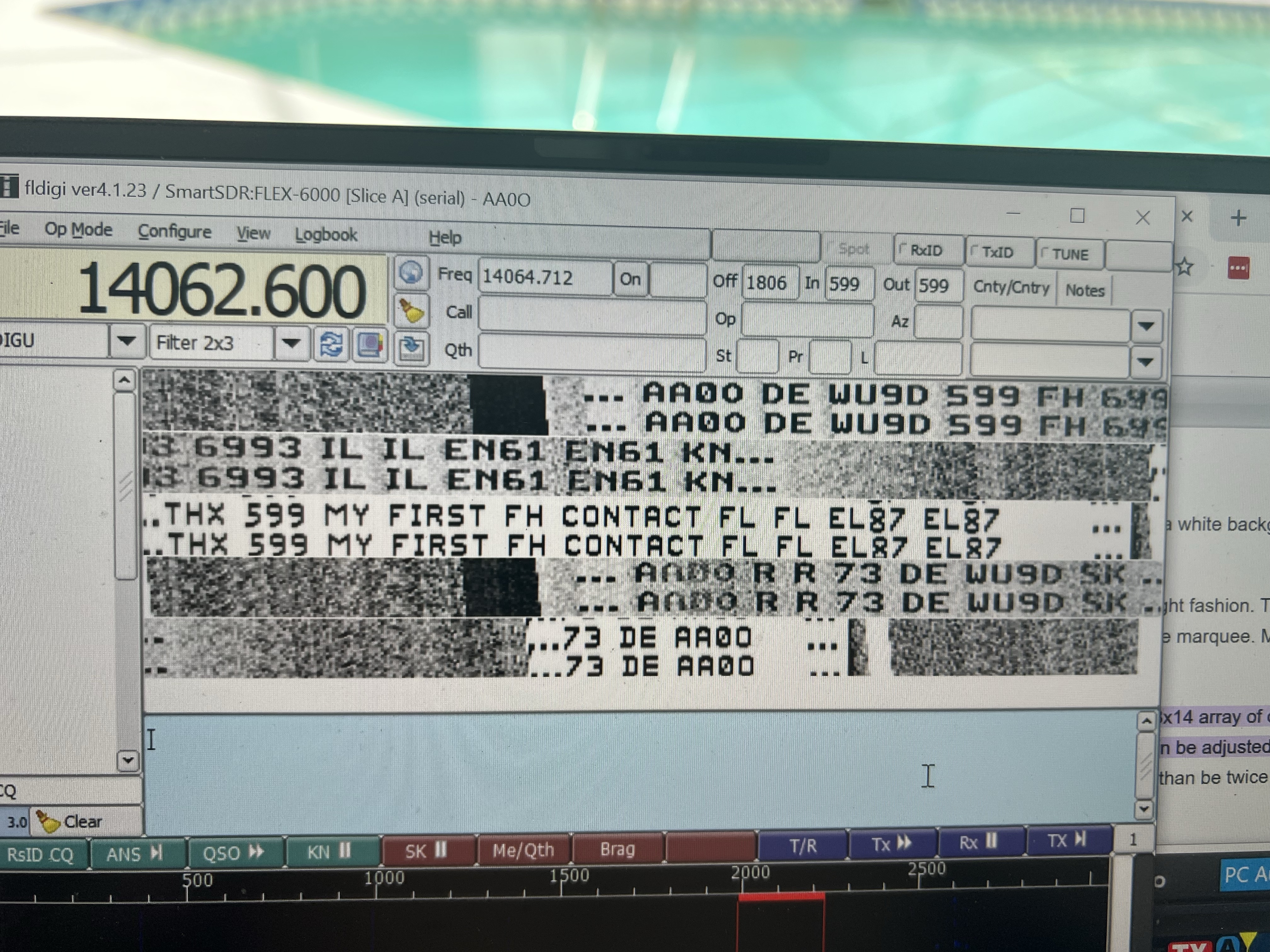 First Feld Hell contact