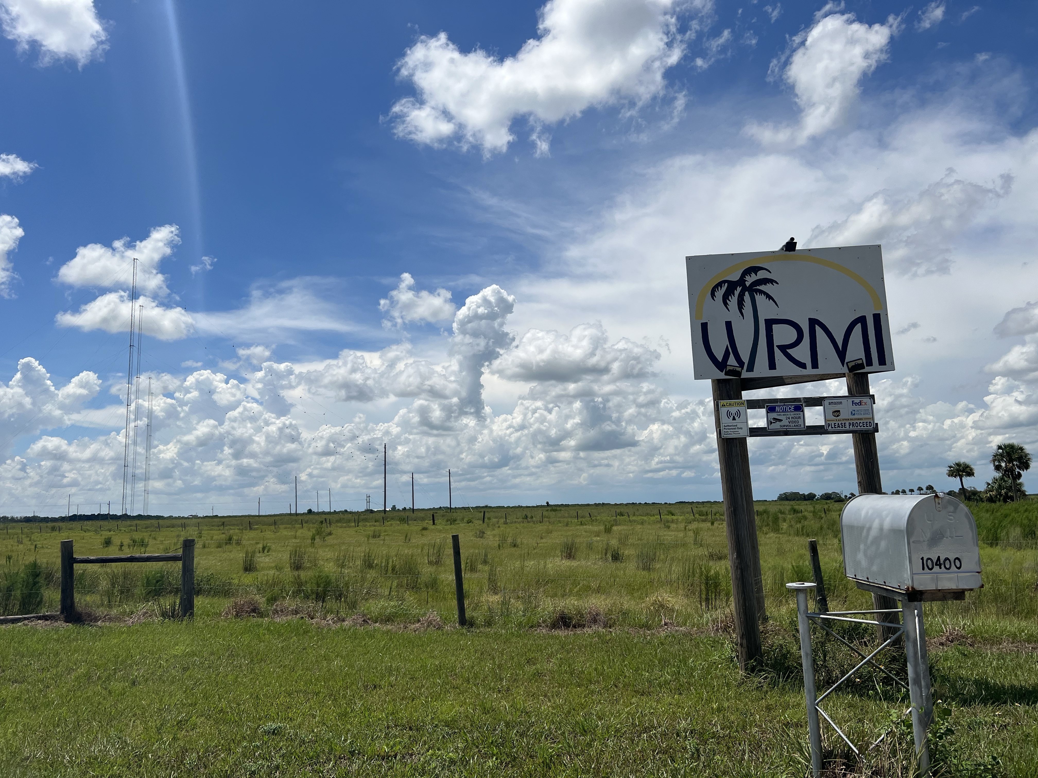 SPARC tour of WRMI commercial shortwave station